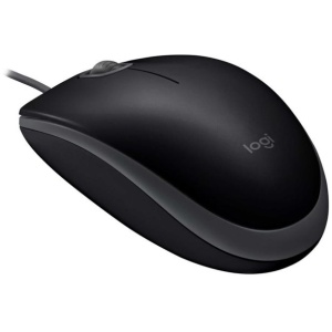 Logitech miška B110 Silent, črna - slika 3