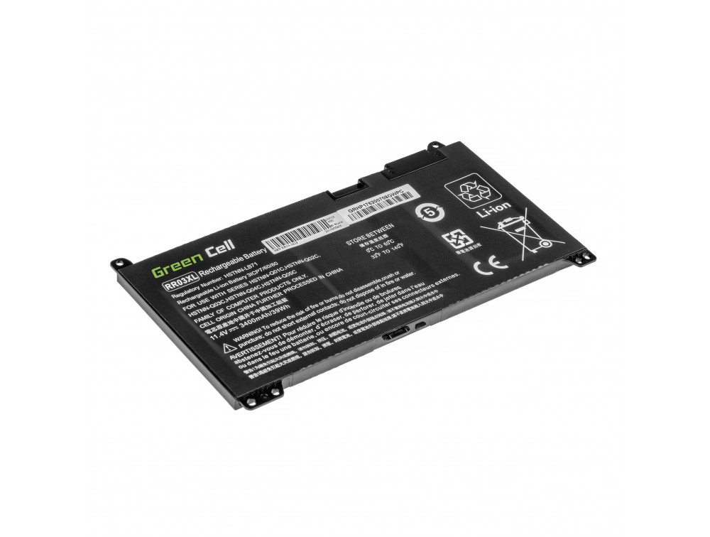 Baterija za HP Probook 430 G4 / 440 G4 / 450 G4 / 455 G4 / 470 G4, RR03XL, 3400 mAh