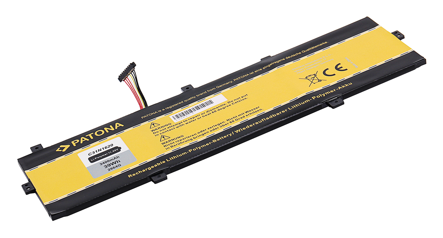 Baterija za Asus Zenbook UX430 / UX430U / UX430UA, C31N1620, 3400 mAh - slika 3