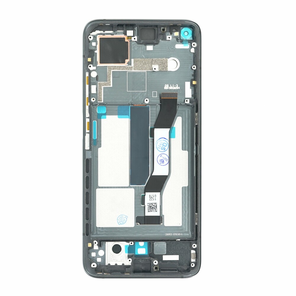 Steklo in LCD zaslon za Xiaomi Mi 10T 5G / Mi 10T Pro 5G, originalno (OEM), črno