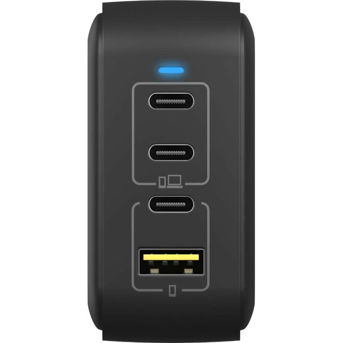 IcyBox IB-PS1040-PD 4-portni USB-C/A 100W GaN polnilec