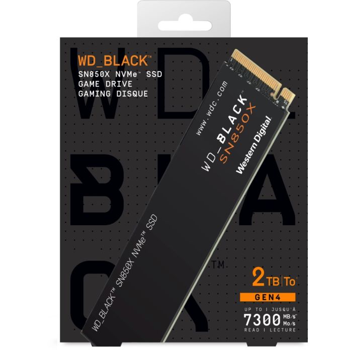 WD 2TB Black SN850X M.2 2280 PCI-e 4.0 NVMe 1.4 SSD disk - slika 3