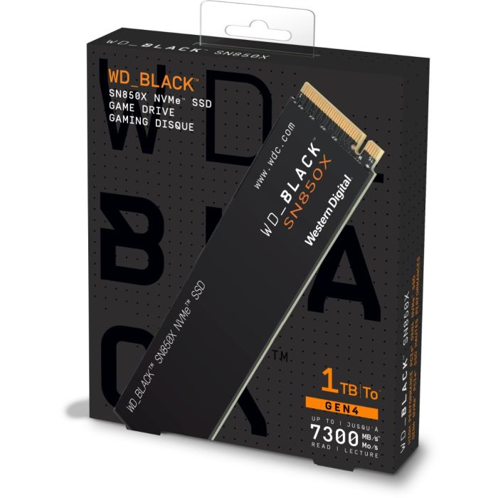 WD 1TB Black SN850X M.2 2280 PCI-e 4.0 NVMe 1.4 SSD disk - slika 4