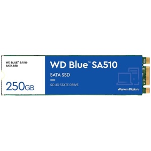 WD 250GB Blue SA510 M.2 2280 SATA 6Gb/s SSD disk
