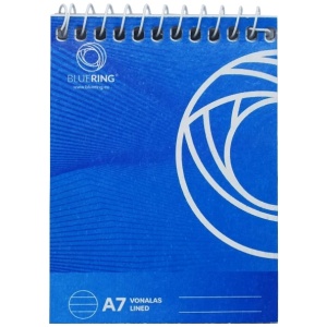 Beležka A7 modra