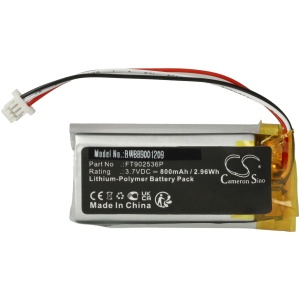 <b>Opis:</b><br><ul><li>Nadomestna baterija je izdelana po zasnovi in tehnologiji nemškega proizvajalca VHBW, kar zagotavlja odlično kvaliteto<br></li><li>Najsodobnejša tehnologija omogoča veliko ciklov polnjenja in praznjenja<br></li><li>Li-Polymer celice so prijazne okolju, obenem pa zagotavljajo delovanje brez spominskega učinka<br></li><li>Termično stikalo ščiti baterijske celice pred pregrevanjem, prenapolnitvijo in kratkim stikom<br></li><li>Visoka kapaciteta baterije, podaljšan čas delovanja pri mirovanju naprave, zelo počasno samopraznjenje<br></li><li>100% kompatibilnost z originalno baterijo</li><li>Baterijo polnimo z originalnim ali nadomestnim polnilcem<br></li><li>Certifikati CE in ROHS</li></ul><br><br><p><b>Originalne oznake:</b></p><ul><li>FT902536P</li></ul><br><b>Primerno za:</b><br><ul></ul><br>Asus:<br><ul><li>ROG Spatha X, ROG Spatha RF, ROG Gladius LL</li></ul><br><b>Lastnosti:</b><ul><li>Proizvajalec: VHBW</li><li>Vrsta: Li-Polymer</li><li>Napetost: 3,7 V</li><li>Kapaciteta: 800 mAh (2,96 Wh)</li></ul><br>