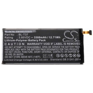 <b>Opis:</b><br><ul><li>Nadomestna baterija je izdelana po zasnovi in tehnologiji nemškega proizvajalca VHBW, kar zagotavlja odlično kvaliteto<br></li><li>Najsodobnejša tehnologija omogoča veliko ciklov polnjenja in praznjenja<br></li><li>Li-Polymer celice so prijazne okolju, obenem pa zagotavljajo delovanje brez spominskega učinka<br></li><li>Termično stikalo ščiti baterijske celice pred pregrevanjem, prenapolnitvijo in kratkim stikom<br></li><li>Visoka kapaciteta baterije, podaljšan čas delovanja pri mirovanju naprave, zelo počasno samopraznjenje<br></li><li>100% kompatibilnost z originalno baterijo</li><li>Baterijo polnimo z originalnim ali nadomestnim polnilcem</li><li>Certifikati CE in ROHS</li></ul><br><br><p><b>Originalne oznake:</b><br></p><ul><li>BL-T37</li><li>EAC63958201<br></li></ul><br><p><b>Primerno za:</b></p>LG:<br><ul><li>Q Stylo 4, Stylo 4 Plus, V40 ThinQ, V405, Q710, Q710MS, Q710CS, Q710TS, LM-Q710PL, LM-Q710EM, LM-Q710WA, LM-V405UA, LM-V405TA, LM-L713DL, LG Q8 (2018), LM-Q815S</li></ul><br><b>Lastnosti:</b><ul><li>Proizvajalec: VHBW</li><li>Vrsta: Li-Polymer</li><li>Napetost: 3,85 V</li><li>Kapaciteta: 3.300 mAh (12,71 Wh)</li></ul><br>