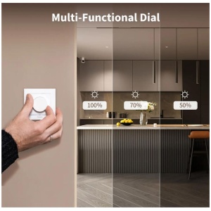 AQARA zatemnilno stikalo H2 (KD-R01D-W), belo | E-specialisti.si