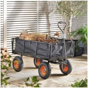 VonHaus vrtni voziček, mrežasti - slika 3