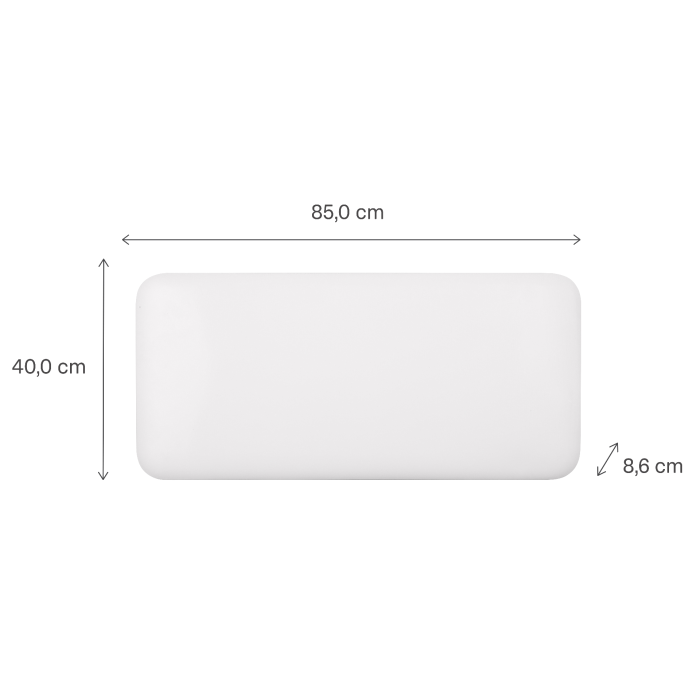 MILL panelni konvekcijski radiator Wi-Fi 1000W bel jeklo PA1000WIFI4 - slika 3