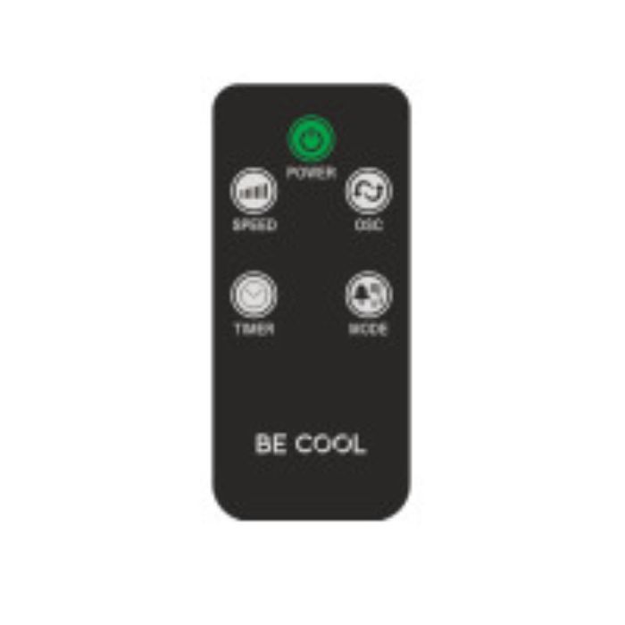 Be Cool Stolpni ventilator 74,5 cm z daljinskim upravljalnikom - slika 3