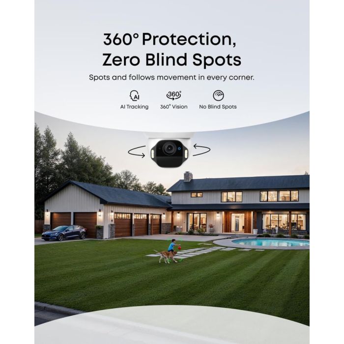 Anker Eufy Security SoloCam E42 komplet 2 kamer + HomeBase 3 baza + 2 solarna panela - slika 3