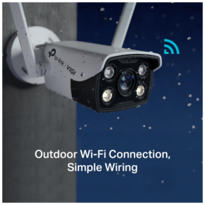 TP-LINK VIGI 4MP zunanja Full-Color Wi-Fi Bullet mrežna kamera (do 2560 × 1440 H.265+ 30fps) | E-specialisti.si