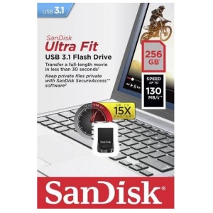 SanDisk Ultra Fit USB 256GB USB 3.1.do 400 MB/s