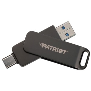 Patriot 128GB 100MB/s Rage R550 USB 3.2 + USB-C spominski ključek