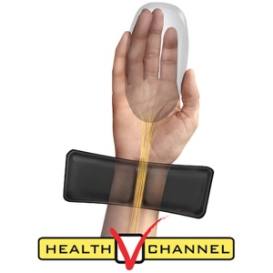 Fellowes Health-V Fabrik podloga za zapestje/miško