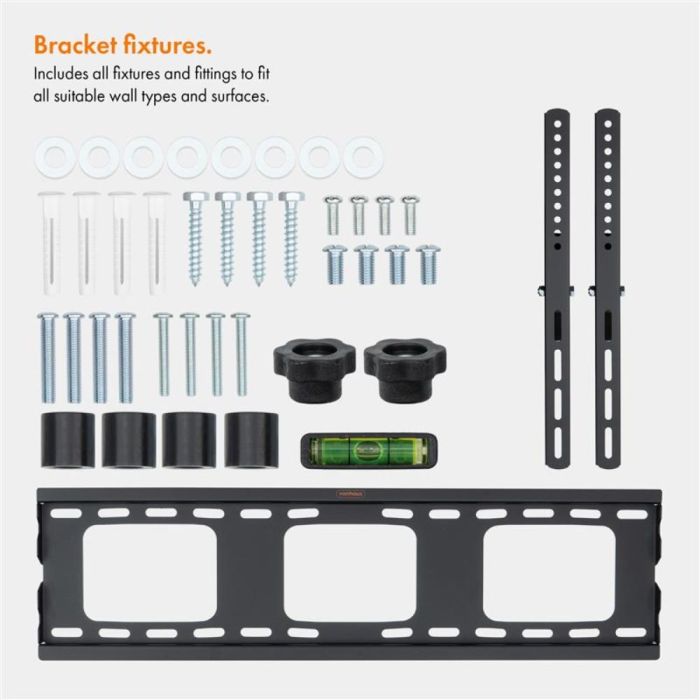 VonHaus 32-70 nagibni TV stenski nosilec do 75kg, Amazon best seller - slika 3