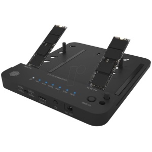 Icybox IB-2915MSCL-C31 clone& dock postaja za M.2 NVME & SATA 2