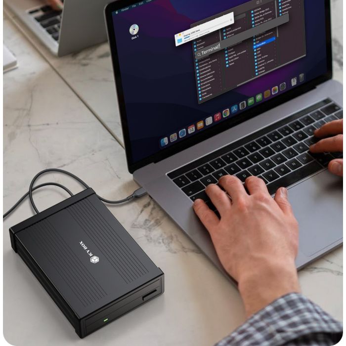 IcyBox IB-525-U3 zunanje ohišje za 5