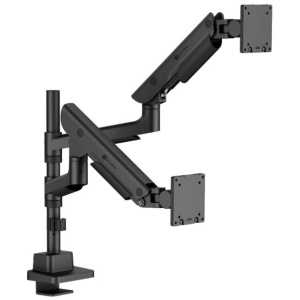 IcyBox IB-MS702-T dvojni namizni nosilec za monitorja do 57"