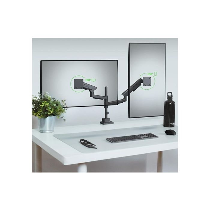 IcyBox IB-MS702-T dvojni namizni nosilec za monitorja do 57" - slika 4