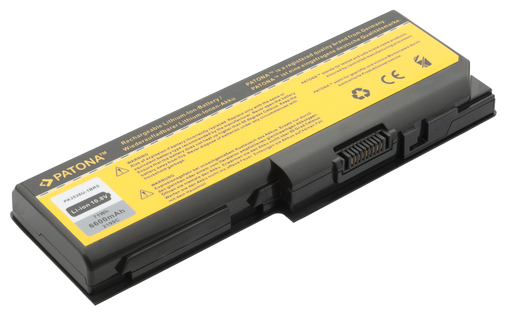 Baterija za Toshiba Satellite P200 / P205 / X200 / X205, 6600 mAh - slika 4
