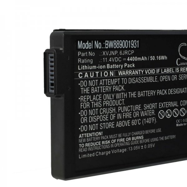 Baterija za Dell Latitude 5430 Rugged / 7330 Rugged, 4400 mAh - slika 4