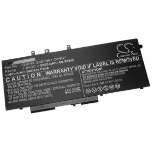 <br><b>Opis:</b><br><ul><li>Nadomestna baterija je izdelana po zasnovi in tehnologiji nemškega proizvajalca VHBW, kar zagotavlja odlično kvaliteto<br></li><li>Najsodobnejša tehnologija omogoča veliko ciklov polnjenja in praznjenja<br></li><li>Li-Ion celice so prijazne okolju, obenem pa zagotavljajo delovanje brez spominskega učinka<br></li><li>Termično stikalo ščiti baterijske celice pred pregrevanjem, prenapolnitvijo in kratkim stikom<br></li><li>Visoka kapaciteta baterije, podaljšan čas delovanja pri mirovanju naprave, zelo počasno samopraznjenje<br></li><li>100% kompatibilnost z originalno baterijo</li><li>Baterijo polnimo z originalnim ali nadomestnim polnilcem</li><li>Certifikati CE in ROHS</li></ul><br><br><p><b>Originalne oznake:</b></p><ul><li>93FTF </li><li>GJKNX</li><li>83XPC</li><li>083XPC</li><li>DY6NT</li><li>0DY6NT</li><li>GD1JP</li><li>0GD1JP</li><li>451-BBZG</li></ul><br><p><b>Primerno za:</b></p><p>Dell:</p><br><br><ul><li>Latitude 5280, Latitude 5290, Latitude 5480, Latitude 5490, Latitude 5491, Latitude 5495, Latitude 5580, Latitude 5590, Latitude 5591, Latitude E5480, Latitude E5580, Latitude E5490, Latitude E5590</li><li>Precision 3520, Precision 3530</li></ul><br><span >Opomba: prosimo preverite napetost na originalni bateriji, obstaja namreč tudi različica te baterije z napetostjo 11,4 V.</span><br><br><b>Lastnosti:</b><ul><li>Proizvajalec: VHBW</li><li>Barva: črna</li><li>Vrsta: Li-Polymer</li><li>Napetost: 7,6 V</li><li>Kapaciteta: 8.800 mAh (66,88 Wh)</li><li>Število celic: 4</li></ul><br>