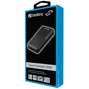 Sandberg Saver Powerbank 20000 mAh prenosna baterija