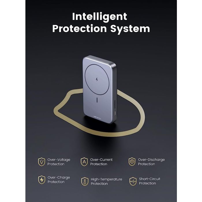 Ugreen magnetna baterija z zložljivim stojalom 10.000mAh PD 20w - slika 4