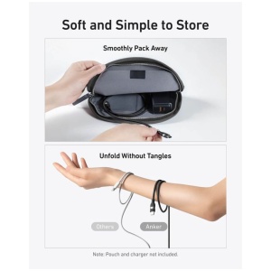 Anker pleteni USB-C na USB-C kabel 240 W