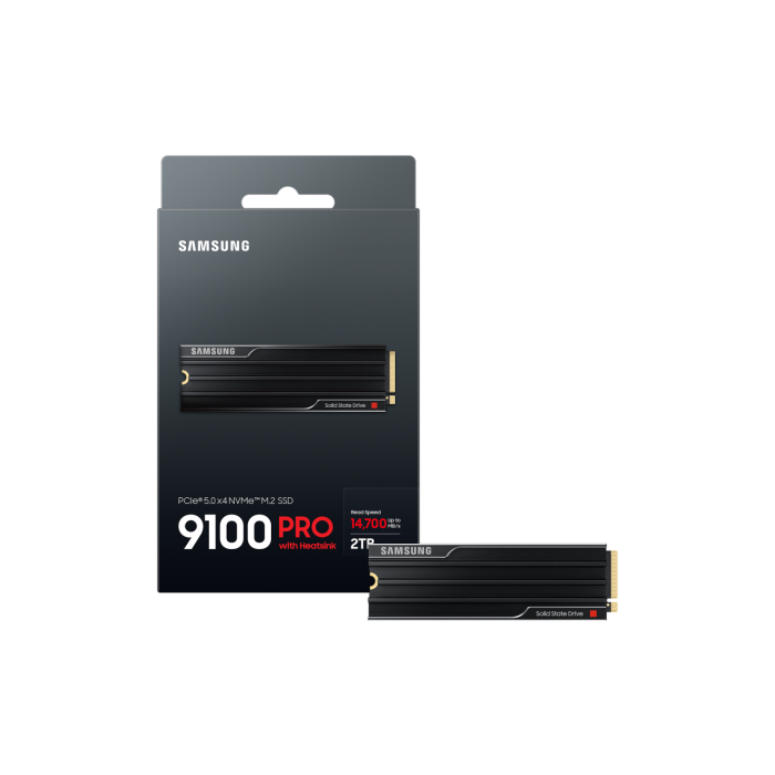 Samsung 2TB 9100 PRO PCIe 5.0 NVMe M.2 SSD s hladilnikom - slika 3