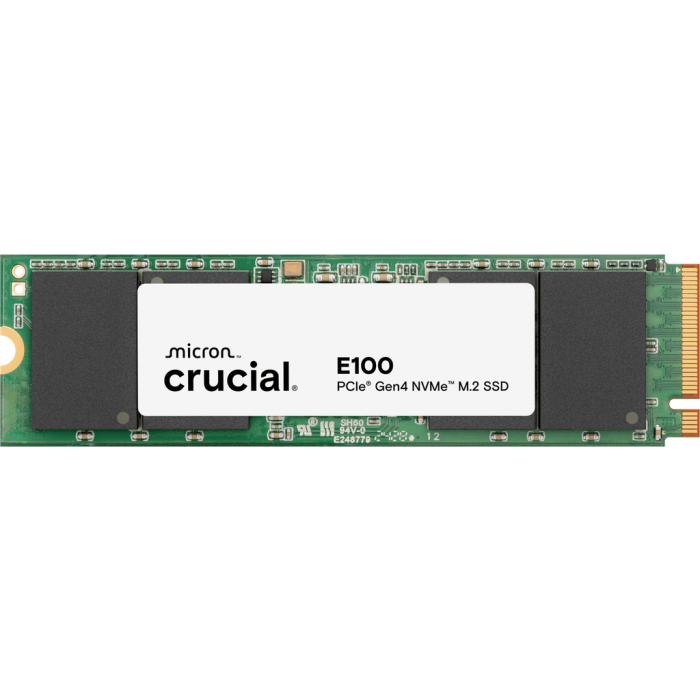 Crucial E100 480GB PCIe Gen4 NVMe 2280 M.2 SSD