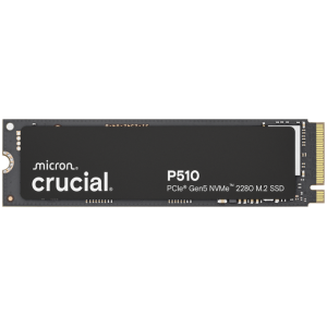 Crucial P510 1TB PCIe Gen5 NVMe 2280 M.2 SSD