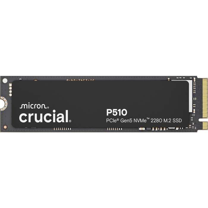 Crucial P510 2TB PCIe Gen5 NVMe 2280 M.2 SSD