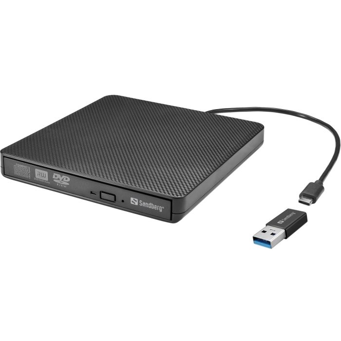 Sandberg USB-C/A DVD Drive zunanji DVD-pogon