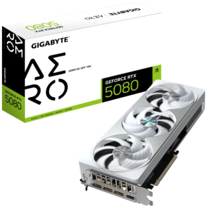 Grafična kartica GIGABYTE GeForce RTX 5080 AERO OC 16G