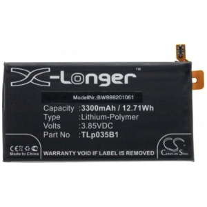 <br><b>Opis:</b><ul><li>Najsodobnejša tehnologija omogoča veliko ciklov polnjenja in praznjenja<br></li><li>Li-Polymer celice so prijazne okolju, obenem pa zagotavljajo delovanje brez spominskega učinka<br></li><li>Termično stikalo ščiti baterijske celice pred pregrevanjem, prenapolnitvijo in kratkim stikom<br></li><li>Visoka kapaciteta baterije, podaljšan čas delovanja pri mirovanju naprave, zelo počasno samopraznjenje<br></li><li>Baterijo polnimo z originalnim ali nadomestnim polnilcem<br></li><li>Certifikati CE in ROHS</li></ul><br><br><p><b>Originalne oznake:</b><br></p><ul><li>TLp035B1<br></li></ul><br><b>Primerno za:</b><p>Blackberry:</p><ul><li>KEY2, KEY2 LE, BBF100-2, BBF100-4, BBF100-6, BBF100-8, BBF100-9<br></li></ul><br><b>Lastnosti:</b><ul><li>Proizvajalec: VHBW</li><li>Vrsta: Li-Polymer</li><li>Napetost: 3,85 V</li><li>Kapaciteta: 3.300 mAh (12,71 Wh)</li></ul><br>