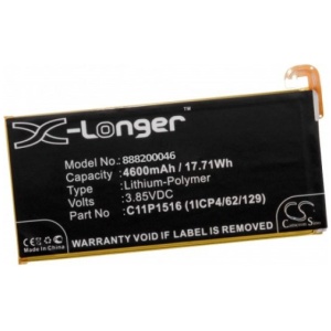 <b>Opis:</b><br><ul><li>Nadomestna baterija je izdelana po zasnovi in tehnologiji nemškega proizvajalca VHBW, kar zagotavlja odlično kvaliteto<br></li><li>Najsodobnejša tehnologija omogoča veliko ciklov polnjenja in praznjenja<br></li><li>Li-Polymer celice so prijazne okolju, obenem pa zagotavljajo delovanje brez spominskega učinka<br></li><li>Termično stikalo ščiti baterijske celice pred pregrevanjem, prenapolnitvijo in kratkim stikom<br></li><li>Visoka kapaciteta baterije, podaljšan čas delovanja pri mirovanju naprave, zelo počasno samopraznjenje<br></li><li>100% kompatibilnost z originalno baterijo</li><li>Baterijo polnimo z originalnim ali nadomestnim polnilcem</li><li>Certifikati CE in ROHS</li></ul><br><br><p><b>Originalne oznake:</b></p><ul><li>0B200-02060000<br></li><li>C11P1516</li><li>1ICP4/62/129</li></ul><br><b>Primerno za:</b><br><ul></ul><br>Asus:<br><ul><li>Zenfone 3 Ultra, Zenfone 3 Ultra Dual SIM, ZU680KL</li></ul><br><b>Lastnosti:</b><ul><li>Proizvajalec: VHBW</li><li>Vrsta: Li-Polymer</li><li>Napetost: 3,85 V</li><li>Kapaciteta: 4.600 mAh (17,71 Wh)</li></ul><br>