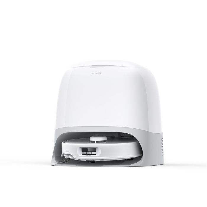 Roborock Qrevo Curv robotski sesalnik s samopraznilno postajo, bel - slika 2