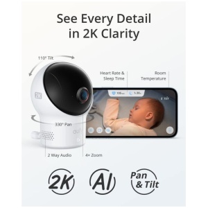 Eufy Security Baby S340 Pametna Nogavica za dojenčka | E-specialisti.si