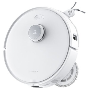 Roborock Qrevo Curv robotski sesalnik s samopraznilno postajo, bel | E-specialisti.si