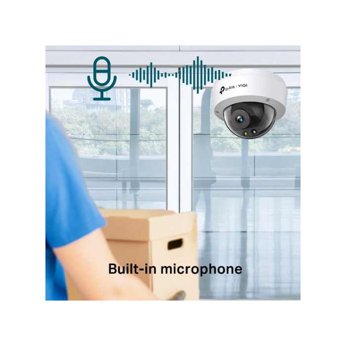 TP-LINK VIGI 4MP Full-Color Dome mrežna kamera (do 2560 × 1440 H.265+ 30fps) - slika 3
