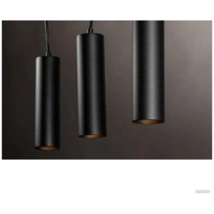 GTV viseča svetilka TRESOS 3xGU10 220V, črna | E-specialisti.si