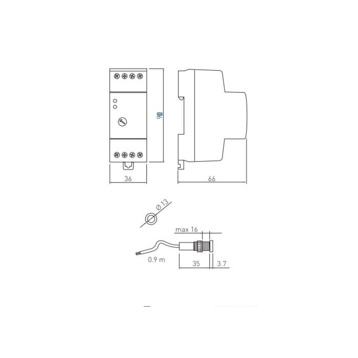 GTV luksomat, svetlobni senzor, 4800W, nastavljiv | E-specialisti.si