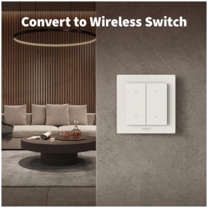 AQARA pametno stikalo za luči H2 (WS-K08D), 4 gumbi - 2 kanala | E-specialisti.si