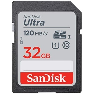 SanDisk Ultra 32GB SDHC spominska kartica 120MB/s