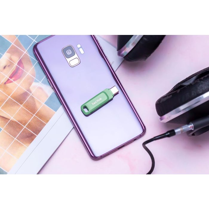 SanDisk Ultra Dual Drive Go USB Type- C, Global, 400MB/s 256GB- zelen - slika 4