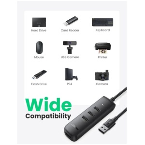 Ugreen USB 3.0 4-portni USB hub