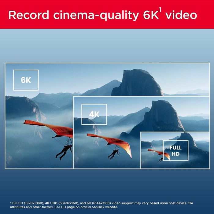 SanDisk Extreme PRO 256GB V60 UHS-II SD